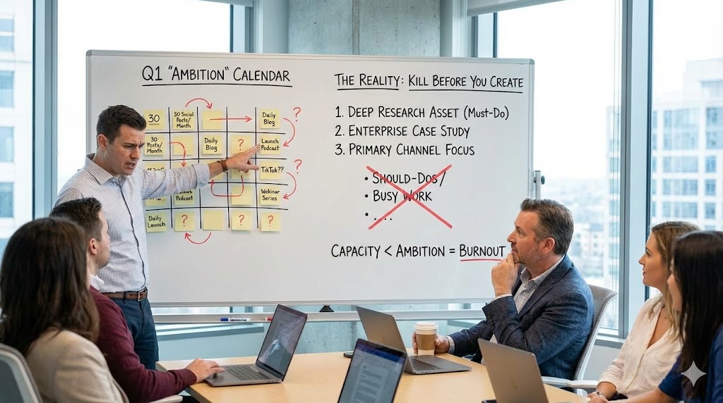 Fix your B2B content marketing strategy. Prioritize "Must-Dos" over "Should-Dos"