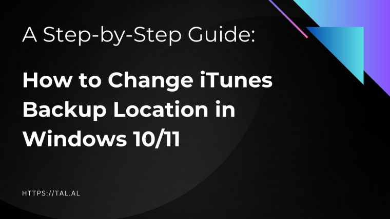How to Change iTunes Backup Location in Windows 10/11 – A Simple Guide How to Change iTunes Backup Location in Windows 10/11 - A Simple Guide